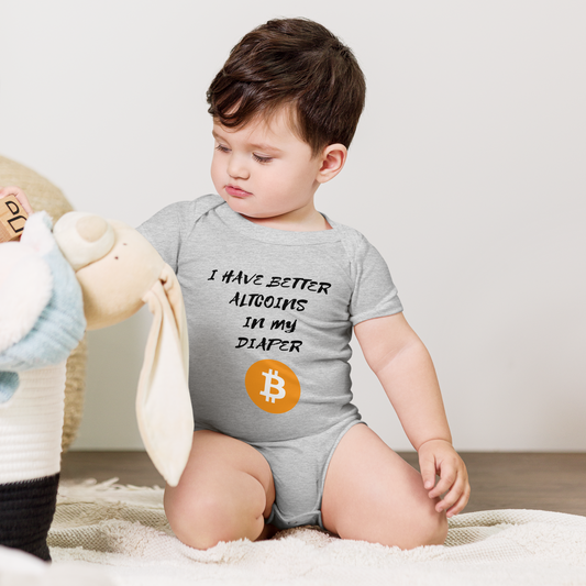Bitcoin Baby One Piece