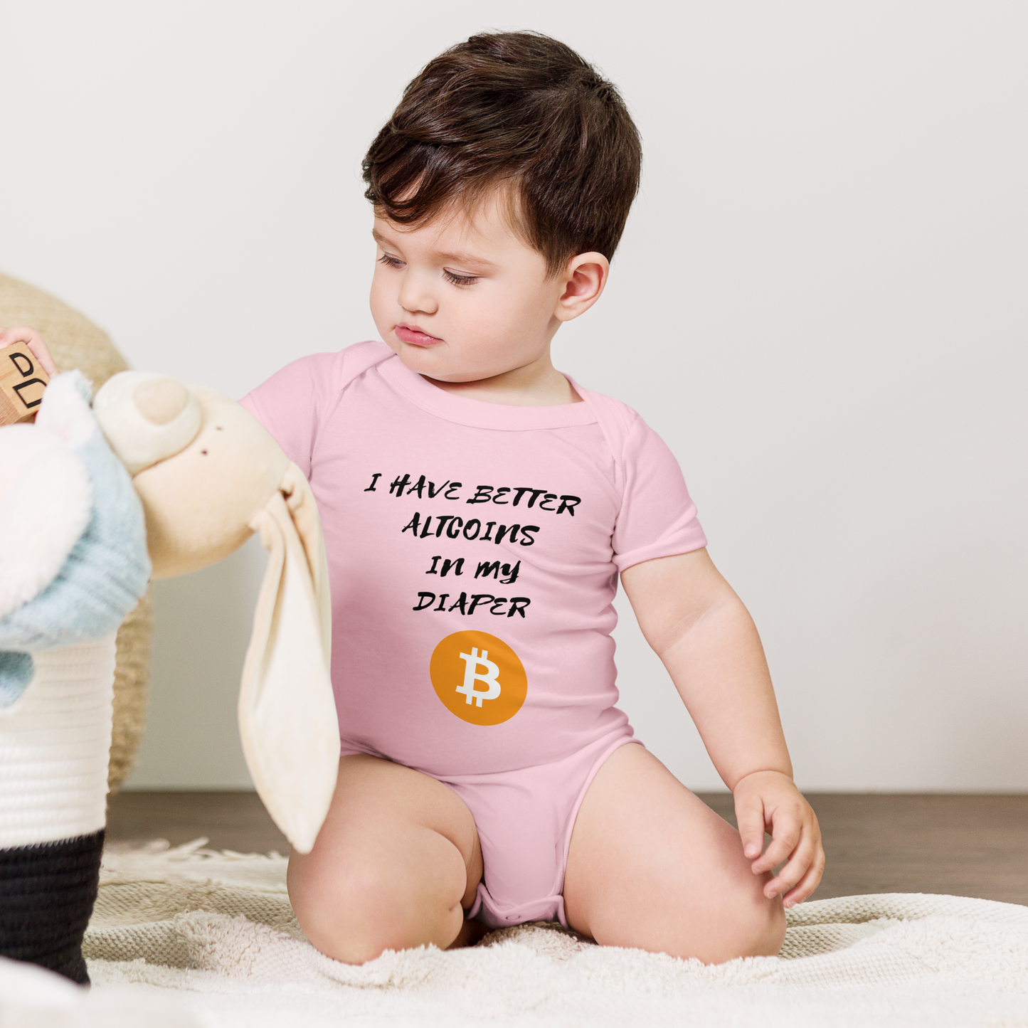 Bitcoin Baby One Piece