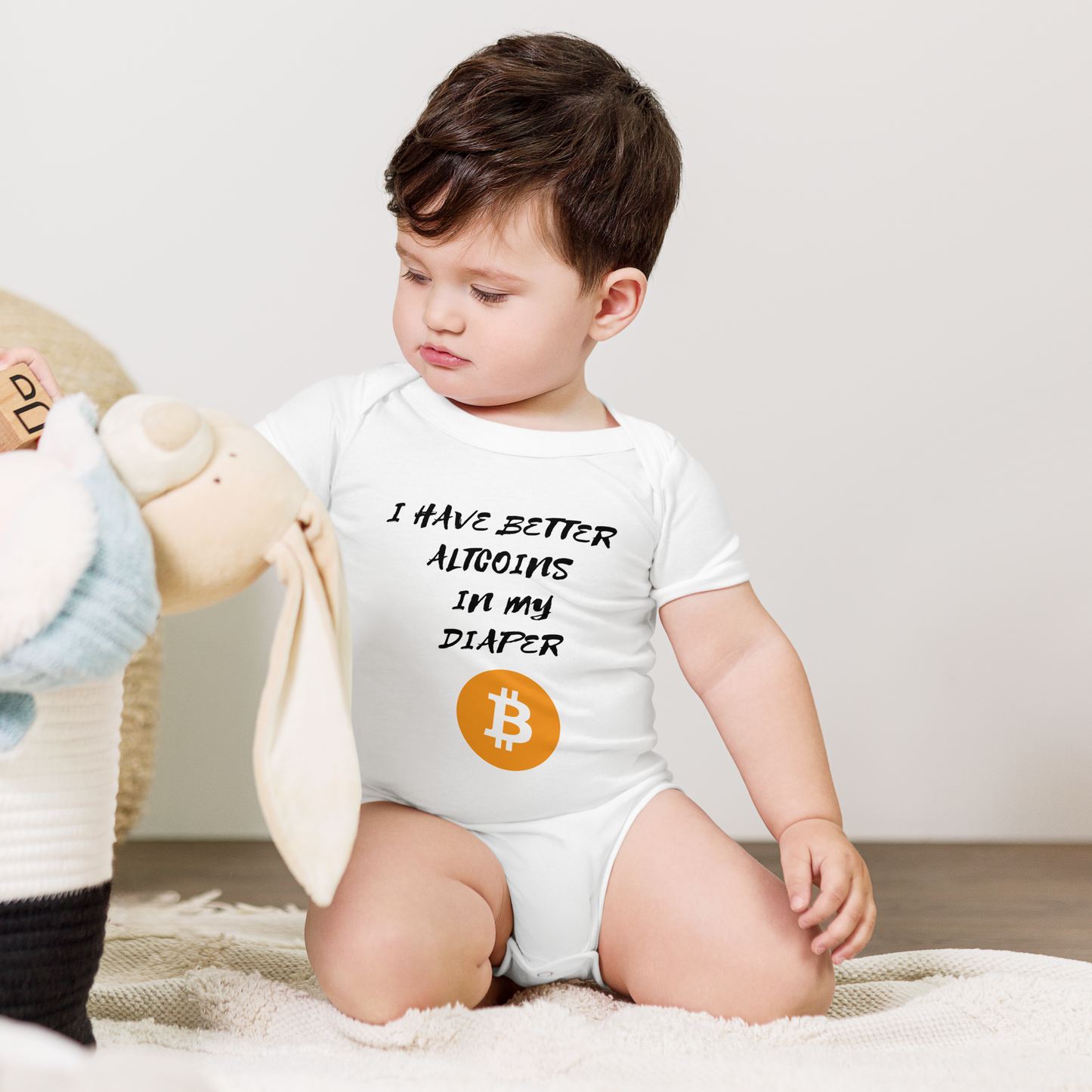 Bitcoin Baby One Piece